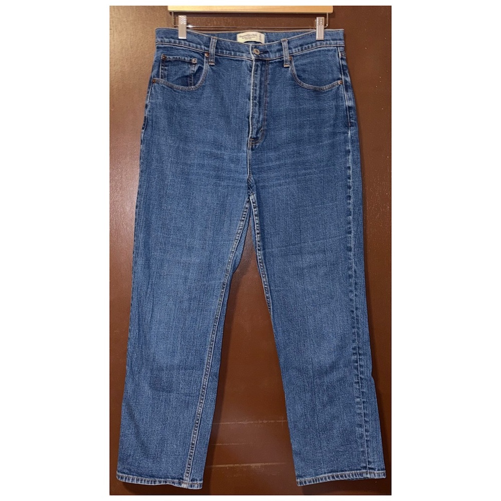 Abercrombie & Fitch Curve Love The Super Skinny Ankle High Rise (Size 12)